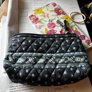 Vera Bradley small cosmetic bag